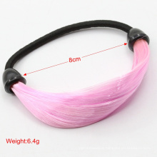 Colored elastic hair accessories ,attractive cheap custom hair bands for women